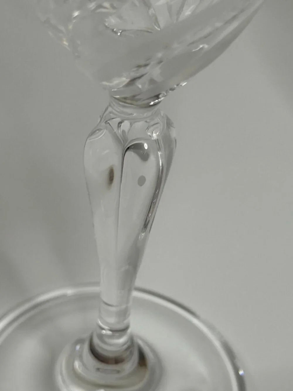 Vintage RCR Royal Crystal Rock Italy Champagne Flute, 8.25